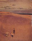 James Abbott McNeill Whistler The Beach at Selsey Bill painting